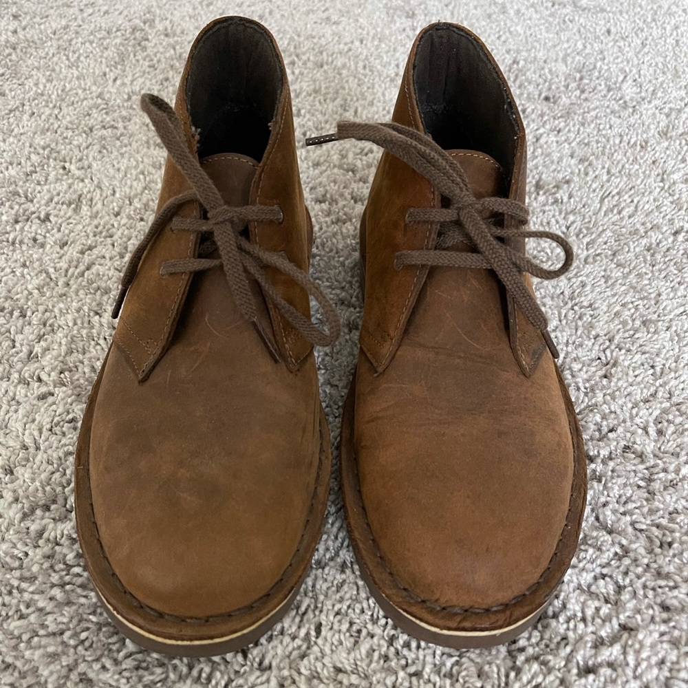 Clark brown shoes
